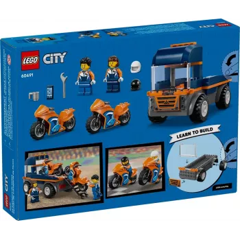 LEGO CITY 60491 Motociklų vežimėlis