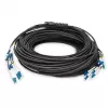 DIGITUS Vorkonfektionierte Fibre Optic Universal Breakout Cable, vienmodis OS2, 8 skaidulų, LC/UPC - LC/UPC
