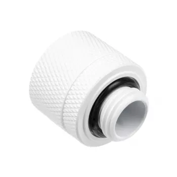 Fittingas Alphacool 17627 Žalvarinis Baltas 27mm Aukštis 2,2cm Skersmuo