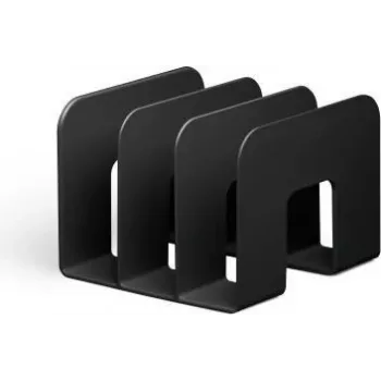 Žurnalų stovas Durable ECO Plastic Black