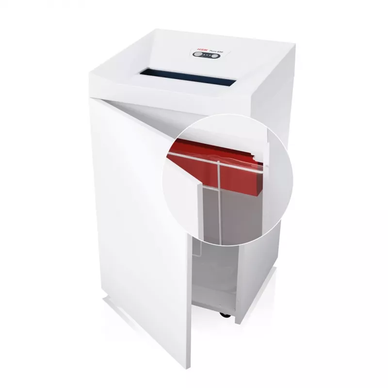 Popieriaus smulkintuvas HSM Pure 630, smulkinimo tipas: kryžminis pjūvis, 31 cm, 700 W, baltas