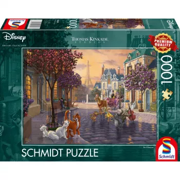 Dėlionė 1000 dalių Schmidt Spiele Disney The Aristocats
