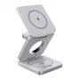 Belaidė įkrovimo stotelė BlitzWolf BW-IW30 3-in-1 greitasis įkrovimas iPhone ir Samsung, 3 įrenginių belaidis įkrovimas