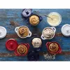 Staub Mini Cocotte Round, 4 vnt. - 200 ml, Raudona