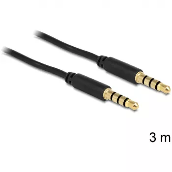 Garso kabelis DeLOCK 3,5 mm – 3,5 mm 3 m