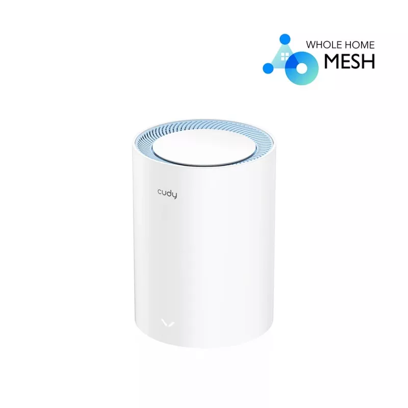 Cudy M1200 belaidžio tinklo rinkinys (mesh) dviejų juostų Wi-Fi 5 802.11ac balta