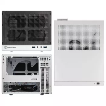 PC korpusas SilverStone SG13 Mini Tower juodas