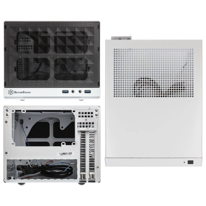 PC korpusas SilverStone SG13 Mini Tower juodas