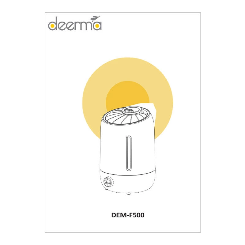 Deerma F500 ultragarsinis oro drėkintuvas