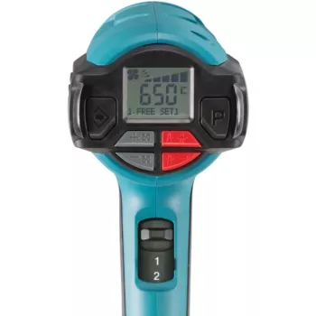 Pistoletas karšto oro Makita HG6531CK 2000 W, 650 °C, 550 l/min, žalias