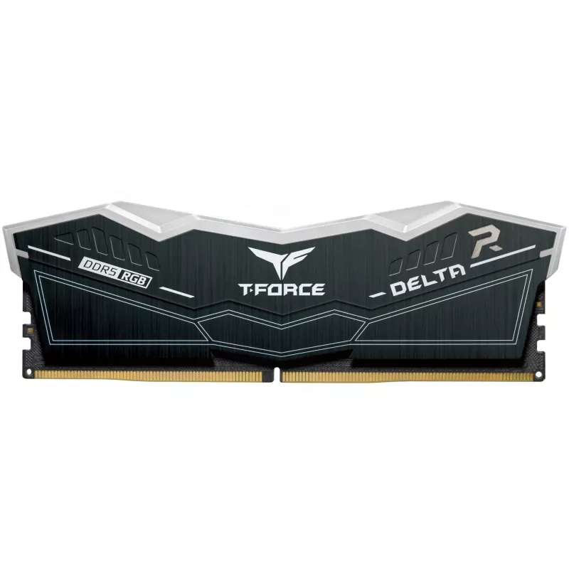 Teamgroup Delta RGB 32 GB (2x 16 GB) DDR5-6000 CL30 juoda atminties rinkinys