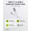 Goobay 74530 USB laidas baltas
