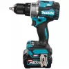Makita HP001GD201 XGT 40 V belaidis smūginis gręžtuvas-suktuvas (2 akumuliatoriai, kroviklis)