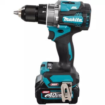 Makita HP001GD201 – Gręžtuvas plaktukas / Suktuvas – Belaidis – 2 greičiai – Rakto griebtuvas 13 mm – 140 N·m – 2 akumuliatoriai, įkroviklis komplekte – 40 V