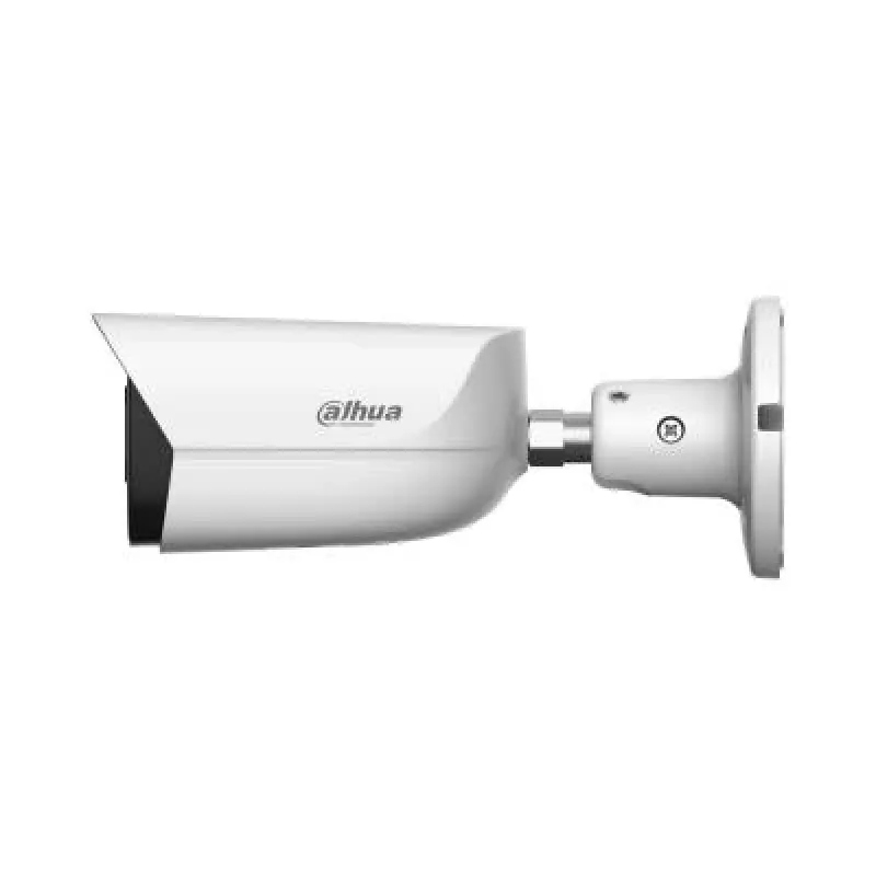 Bulletinė IP kamera DAHUA IPC-HFW3649E-AS-IL — 6 MP, 3288×1850, PoE, DC, lubų/sienos montavimui, balta