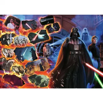 Dėlionė Ravensburger Star Wars Villainous Darth Vader 1000 detalių