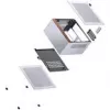 Kompiuterio korpusas Jonsbo NV10 Mini ITX – sidabrinis
