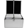 MEDIARANGE BOX76 dėžutė diskams – talpina 300 diskų, sidabrinė, 120 mm, aliuminis