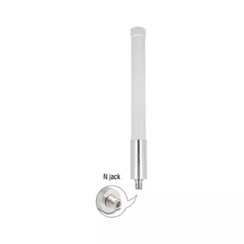 Omnidirekcinė 4G antena DELOCK 12653 – montavimui ant stiebo, balta