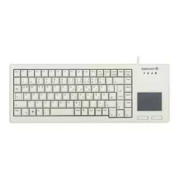 CHERRY XS Touchpad klaviatūra universali USB QWERTZ vokiška pilka