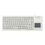 CHERRY XS Touchpad klaviatūra universali USB QWERTZ vokiška pilka