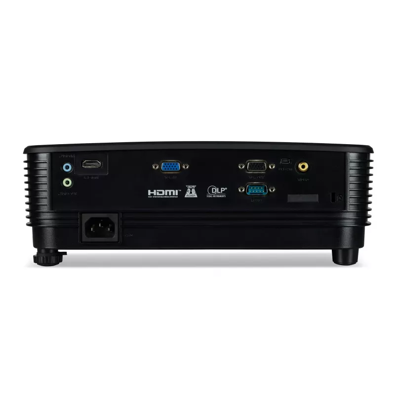 Projektorius Acer X1229HP – DLP, XGA (1024x768), 4800 ANSI liumenų, 210 W lempa, juodas, 2,4 kg