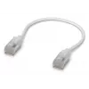 UBIQUITI UNIFI PREMIUM PATCH CABLE itin plonas pintas ekranuotas RJ45 laidinukas 10 GbE tinklams (0,15 m)