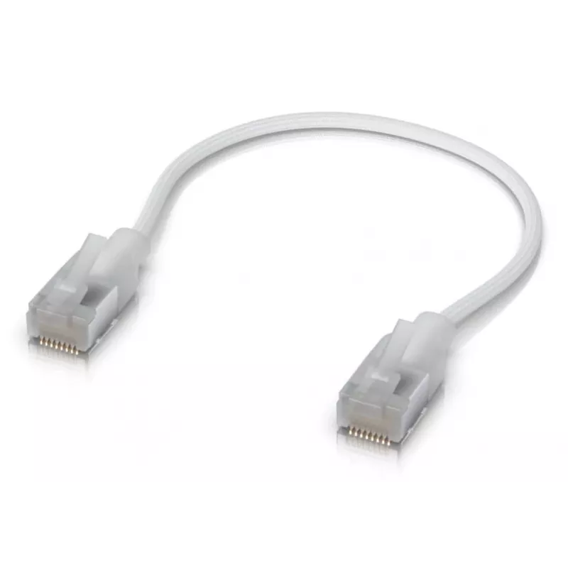 UBIQUITI UNIFI PREMIUM PATCH CABLE itin plonas pintas ekranuotas RJ45 laidinukas 10 GbE tinklams (0,15 m)