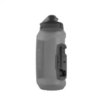 Fidlock Twist Bottle 750 Compact + Bike Base skaidri juoda