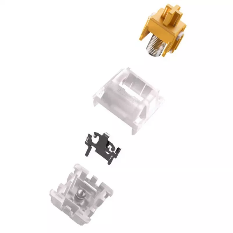 Mechaninis jungiklis GLORIOUS Panda Silent 5-pin lietiminis MX koteliu 50g suteptas 36 vnt.