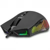 INCA Gaming Mouse IMG-GT17 6400 DPI, RGB, 7 mygtukai, USB, juoda