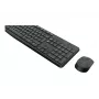 Logitech MK235 belaidė klaviatūra ir pelė rinkinys, pilno dydžio, pilka