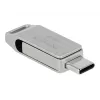 USB atmintukas DeLOCK 128GB USB-C Type-A sukamas modelis