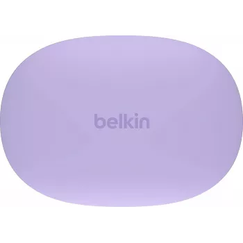 Belaidės ausinės Belkin SoundForm Bolt levandų spalvos