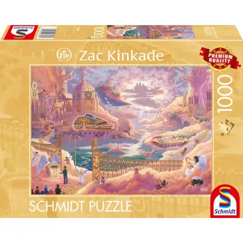 Dėlionė Schmidt Spiele Zac Kinkade Dangaus Karalystė — 1000 dalių, fantastinis menas
