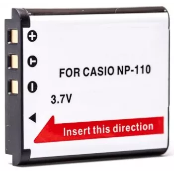 Įkraunama baterija Extra Digital NP-110 3.7V 1000mAh nešiojamiems įrenginiams