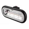 NEO TOOLS 90-032 elektrinis infraraudonųjų spindulių šildytuvas 2000 W juodas