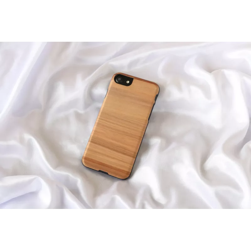 Dėklas Man&Wood Cappuccino/BL iPhone 7