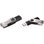 Hama Rotate USB atmintinė 64 GB USB Type-A 2.0 Juoda, Sidabrinė