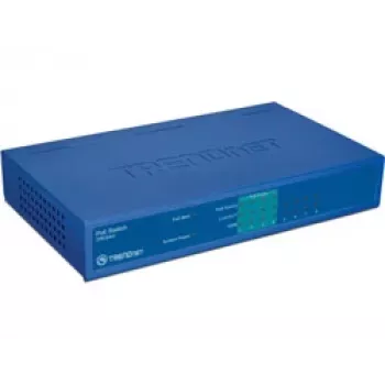TRENDnet TPE-S44 - Tinklo jungiklis - 4 x 10/100 (PoE) + 4 x 10/100