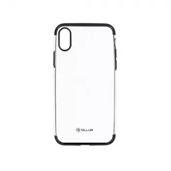 Dėklas Tellur iPhone X TLL121213 14,7 cm (5,8 inch) Juodas Peršviečiamas