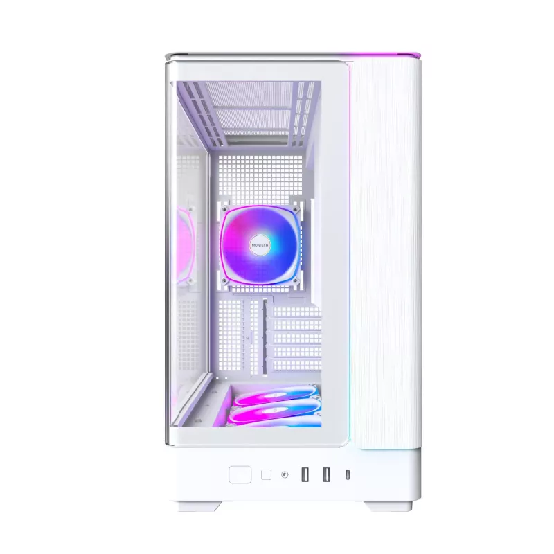 PC korpusas Montech KING 15 PRO White – Micro ATX / Mini-ITX, Midi Tower