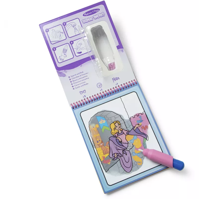 Vandens piešimo knygelė „Water Wow! Pasaulio pasakos“ Melissa & Doug