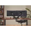 Dviejų monitorių laikiklis up up Economical Interactive Counterbalance matinė juoda VESA 75x75/100x100