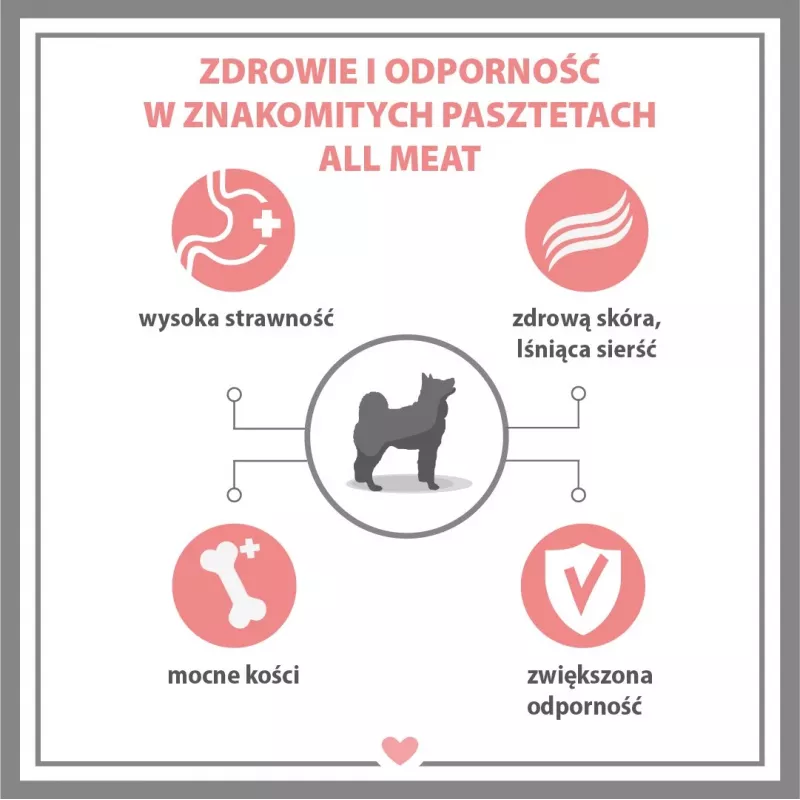 PUPIL Premium All Meat Gold Duck šlapias šunų ėdalas – antis – 800 g