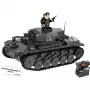 Konstruktorius Cobi Panzerkampfwagen II Ausf. F — 813 detalių, juodas, nuo 9 metų