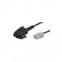 Telefono laidas S-Impuls 70002-3 — 3 m, TAE-F į RJ-45, juodas