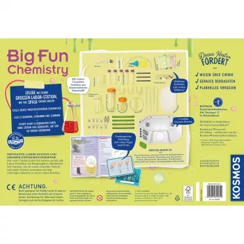 Didžiųjų Chemijos Eksperimentų Rinkinys Big Fun Chemistry