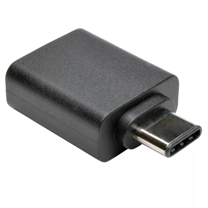 Eaton Tripp Lite Series USB 3.1 Gen 1.5 adapteris USB-C į USB Type A M/F 5 Gbps planšetei ir išmaniajam telefonui - USB adapteris - USB Type A (mot.) į 24 pin USB-C (vyr.) - USB 3.1 - Juodas (U428-000-F)