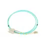 Patchcordas Extralink LC/UPC – SC/UPC, daugiamodis OM3, dupleksas, 3 mm, 5 m
